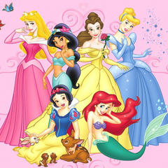 1-444-Princess Фотообои Komar Disney x