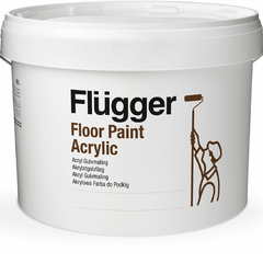 27456 Краска Flugger Acrylic Floor Paint для пола 2.8 л
