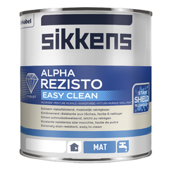 5566110 Краска Sikkens Alpha Rezisto Easy Clean для стен и потолков 0.93 л