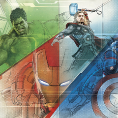 8-456-Avengers-Graphic-Art Фотообои Komar Disney x