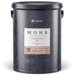 Краска Lanors Mons Mons Interior для стен и потолков 4.5 л